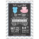 Ties and Tutus Twin First Birthday