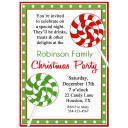 Christmas Lollipop Dreams Invitation