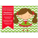 Party Girl Chevon Invitation