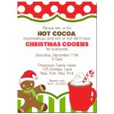 Hot Cocoa and Cookies Invitation