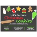 Christmas Cookie Decorating Invitation