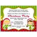 Santa's Elves Christmas Invitation
