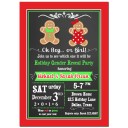 Christmas Gender Reveal Invitation - Ginger Kids Collection
