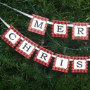 Merry Christmas Banner - Santa's Coming