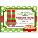 Christmas Pajamas and Pancakes Invitation - Reindeer Fun