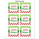 Christmas Party Favor Tag
