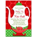 Christmas Tea Party Invitation