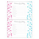 Gender Reveal Wishes for Baby Cards 
