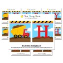 Construction "Happy Birthday" Banner - Dump Truck Collection