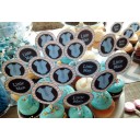 Ties and Tutus Cupcake Toppers