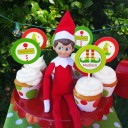 Christmas Elf Feet Cupcake Toppers