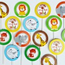 Wild Animal Cupcake Toppers 
