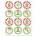 Christmas Cupcake Toppers