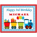 Train Party Welcome Sign - Choo Choo Express Collection