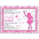Pink Enchanted Fairy Invitation