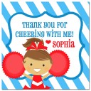 Cheerleader Favor Tags