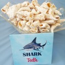 Shark Party Tent Style Food and Drink Labels