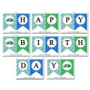 Garbage Recycle Truck  "Happy Birthday" Banner - Trash Bash Collection
