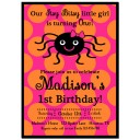 Itsy Bitsy Spider Halloween Party Invitation