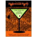 Halloween Cocktail Party Invitation 