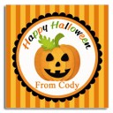 Halloween Pumpkin Favor Tags 