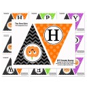 "Happy Halloween" Banner - Ghosts and Ghouls