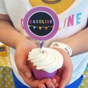 Amusement Park Ticket Birthday Party Cupcake Toppers - Amusement Park Chalkboard Collection