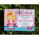 Spa Soiree Birthday Invitation