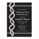 Diamonds and Pearls Party Invitation