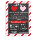 Valentine Gender Reveal Invitation