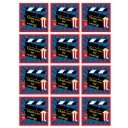Movie Party Favor Tags - Showtime Collection