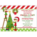 Sibling Christmas Party Invitation 
