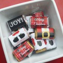 Christmas Mini Chocolate Candy Bar Wrappers