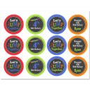 Jump Trampoline Party Cupcake Toppers
