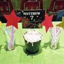 Laser Tag Centerpiece Topper
