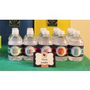 Super Science Party Water Bottle Labels