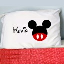 Personalized Mickey Mouse Inspired Pillow Case