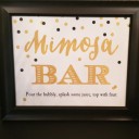 Mimosa Bar 8x10" Sign