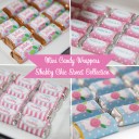 Floral Shabby Chic Mini Candy Wrappers