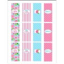 Floral Shabby Chic Mini Candy Wrappers