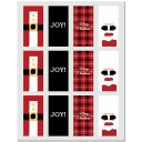 Christmas Mini Chocolate Candy Bar Wrappers