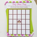 Mod Monkey Baby Shower Bingo