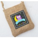 Night Owl Pajama Party Favor Tag