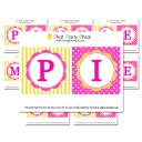 Pink Lemonade "Happy Birthday" Banner 