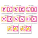 Pink Lemonade "Happy Birthday" Banner 
