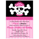 Pirate Princess Invitation