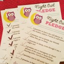 Night Owls Pajama Party Pledge 