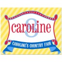 Country Fair Personalized Poster or Backdrop
