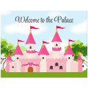 Princess Castle "Welcome"  8x10" Sign 