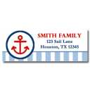 Sailboat return address labels
